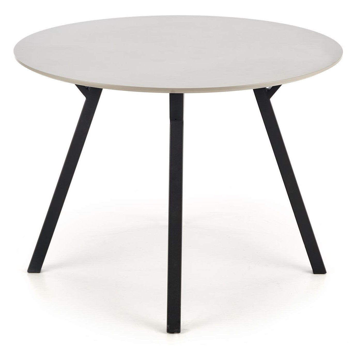 Kitchen Table East Moscow | size: Length: 100cm, Width: 100cm, Height: 74cm, Diameter: 100cm | color: Black/Grey | image: 4 | variant: 1006789