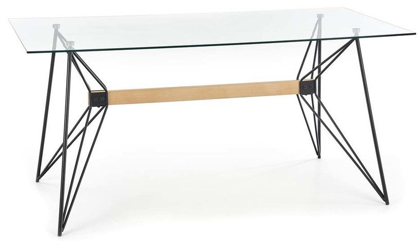 Kitchen Table East Mumbai | size: Length: 80cm, Width: 160cm, Height: 75cm | color: Transparent | image: 1 | variant: 1006791