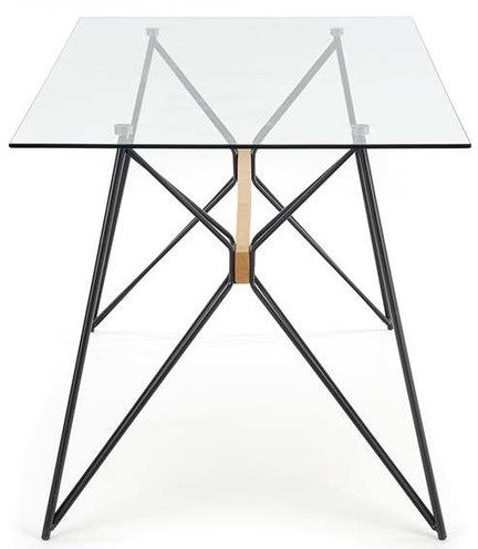 Kitchen Table East Mumbai | size: Length: 80cm, Width: 160cm, Height: 75cm | color: Transparent | image: 2 | variant: 1006791