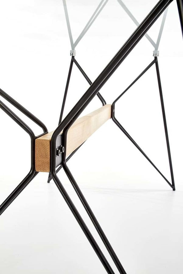 Kitchen Table East Mumbai | size: Length: 80cm, Width: 160cm, Height: 75cm | color: Transparent | image: 3 | variant: 1006791