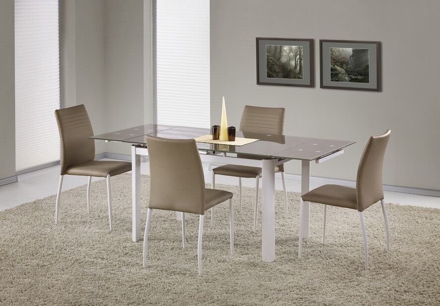 Kitchen Table East Rome | size: Length: 80cm, Width: 180cm, Height: 75cm | color: Beige | image: 6 | variant: 1006811