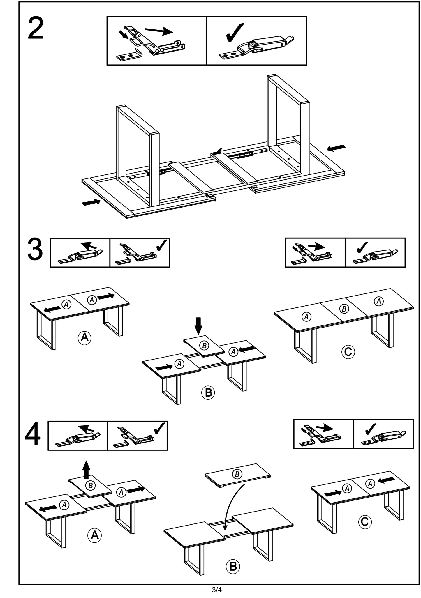 Kitchen Table East Taipei | size: Length: 90cm, Width: 210cm, Height: 74cm | color: Black/Oak | image: 10 | variant: 1006827