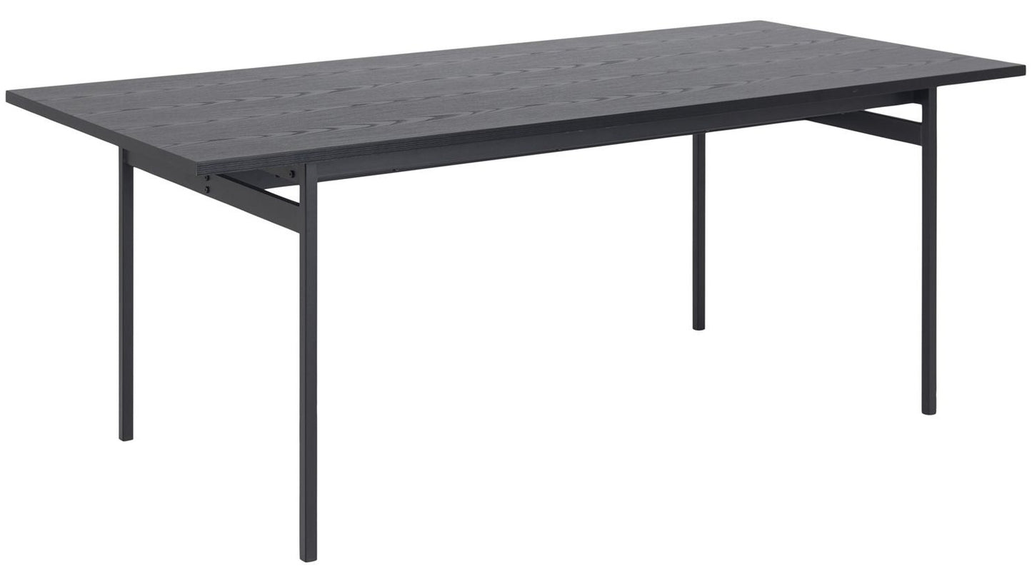 Kitchen Table Loughborough | size: Length: 90cm, Width: 200cm, Height: 74cm | color: Black | image: 1 | variant: 1005670