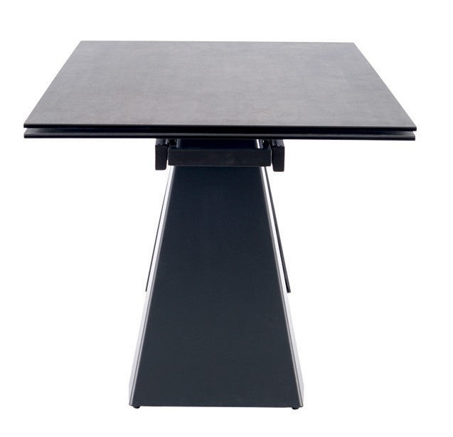 Kitchen Table St Helens | size: Length: 90cm, Width: 260cm, Height: 76cm | color: Black/Grey | image: 3 | variant: 1007819