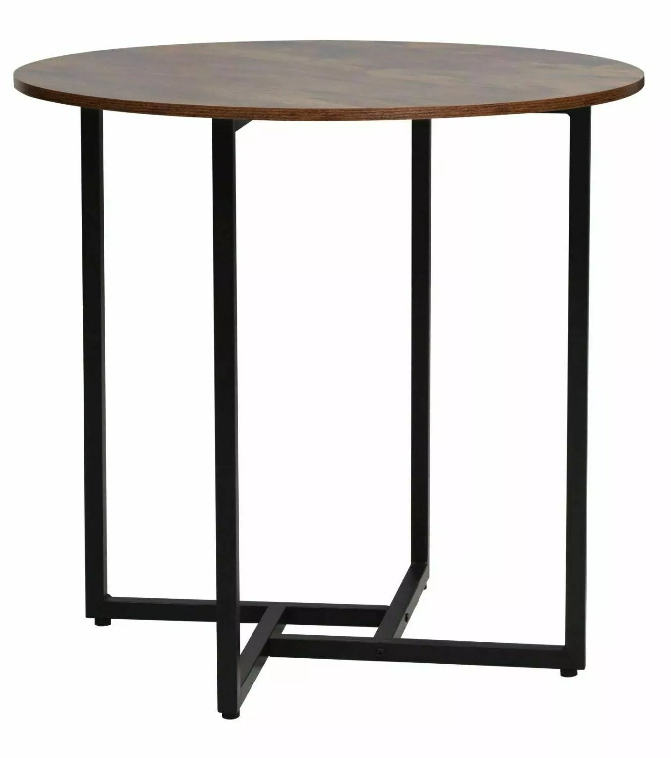 Kitchen Table Stockport | size: Length: 80cm, Width: 80cm, Height: 76cm, Diameter: 80cm | color: Brown | image: 0 | variant: 1004351