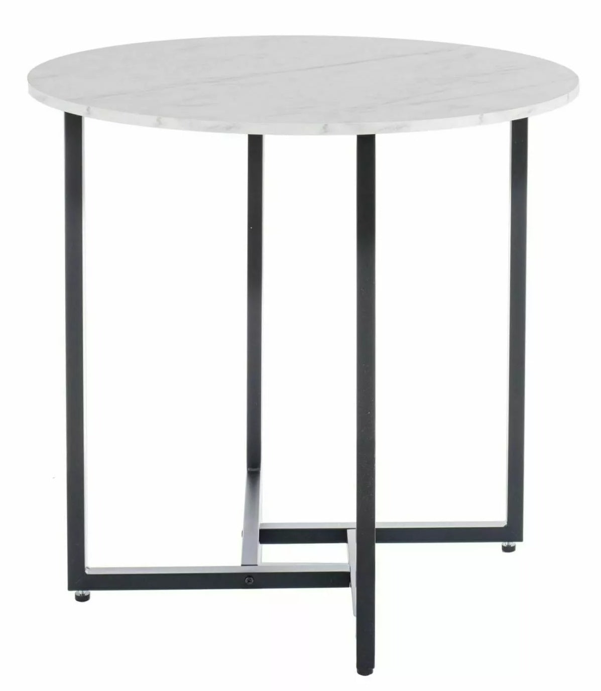 Kitchen Table Stockport | size: Length: 80cm, Width: 80cm, Height: 76cm, Diameter: 80cm | color: White | image: 0 | variant: 1004350