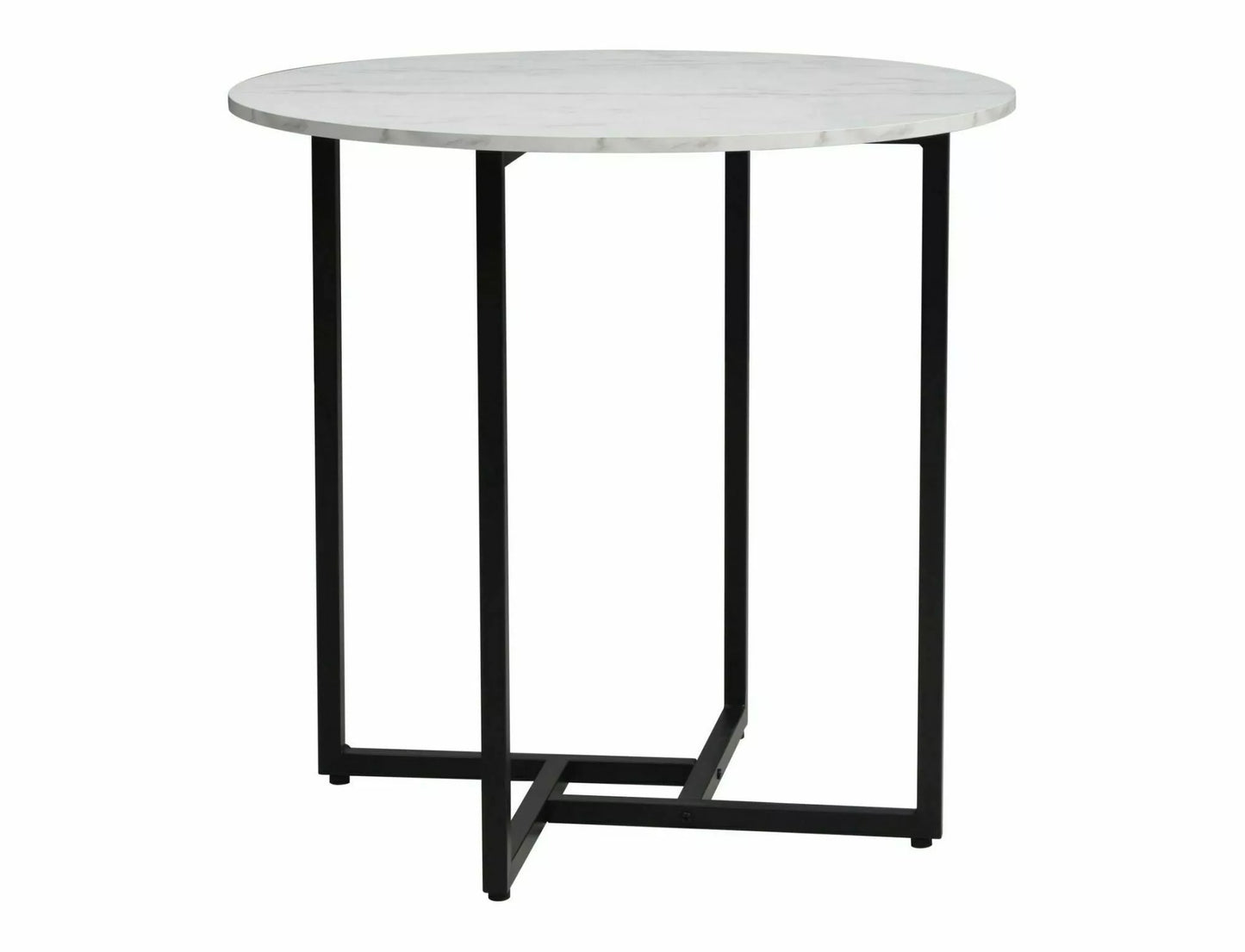 Kitchen Table Stockport | size: Length: 80cm, Width: 80cm, Height: 76cm, Diameter: 80cm | color: White | image: 1 | variant: 1004350