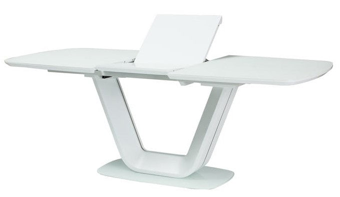 Kitchen Table Swindon | size: Length: 90cm, Width: 200cm, Height: 76cm | color: White | image: 2 | variant: 1007686