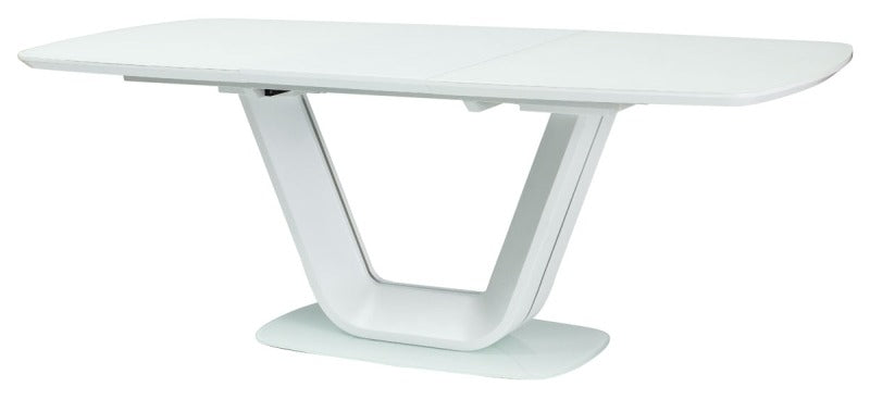 Kitchen Table Swindon | size: Length: 90cm, Width: 200cm, Height: 76cm | color: White | image: 3 | variant: 1007686