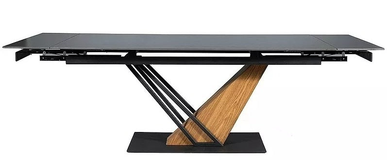 Kitchen Table Warrington | size: Length: 90cm, Width: 220cm, Height: 75cm | color: Black | image: 0 | variant: 1004369