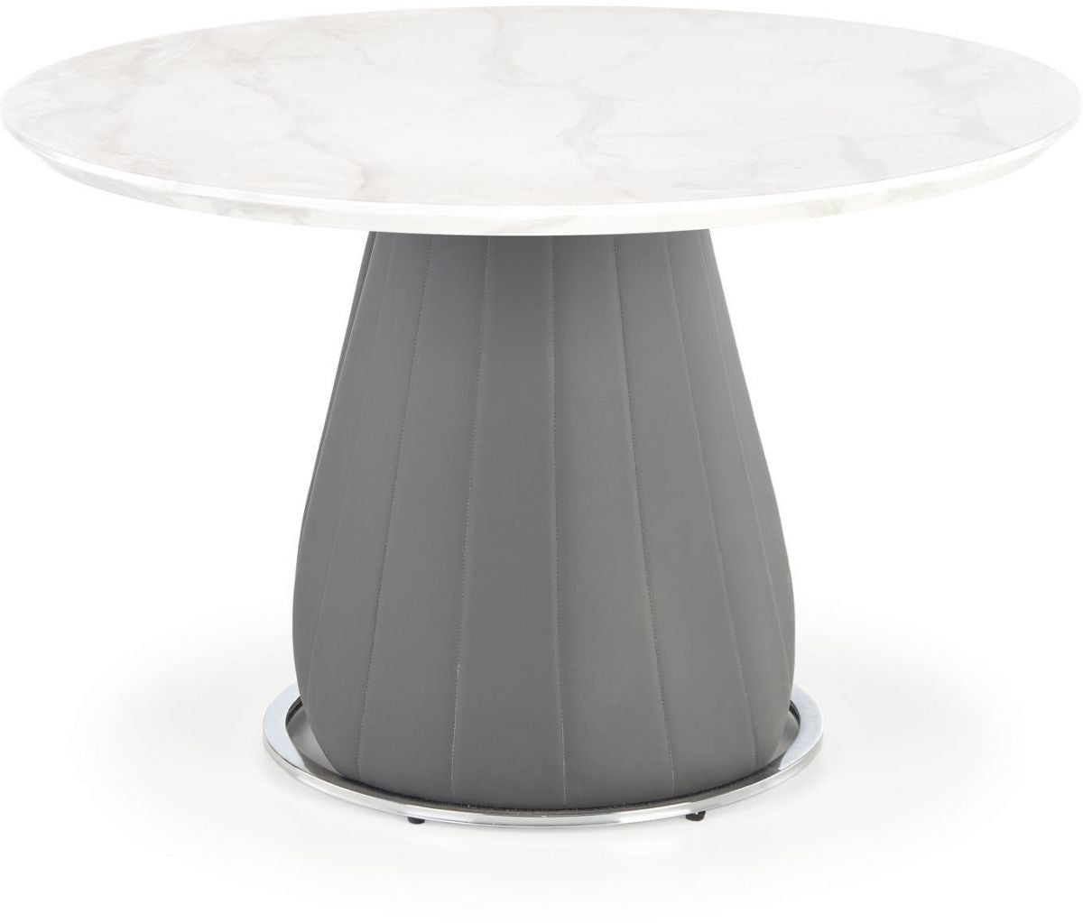 Kitchen Table West Ashford | size: Length: 120cm, Width: 120cm, Height: 77cm, Diameter: 120cm | color: White | image: 2 | variant: 1007300