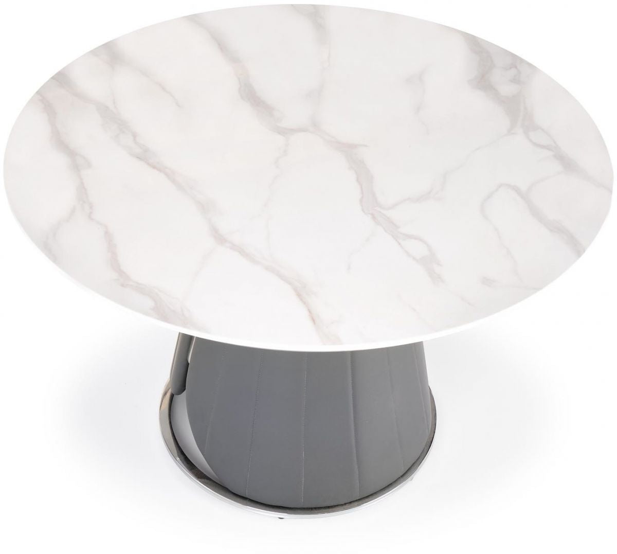 Kitchen Table West Ashford | size: Length: 120cm, Width: 120cm, Height: 77cm, Diameter: 120cm | color: White | image: 5 | variant: 1007300