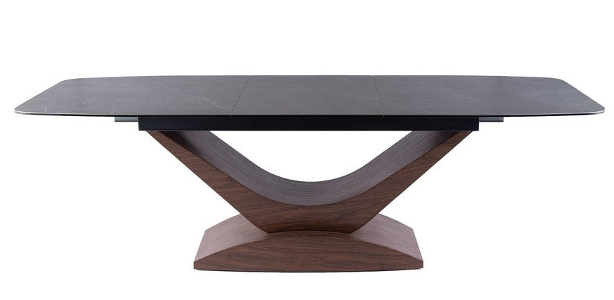Kitchen Table West Cosenza | size: Length: 95cm, Width: 240cm, Height: 76cm | color: Black | image: 2 | variant: 1007897