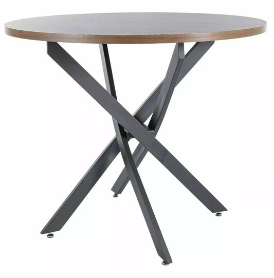 Kitchen Table West Gijon | size: Length: 90cm, Width: 90cm, Height: 75cm, Diameter: 90cm | color: Brown | image: 0 | variant: 1007950