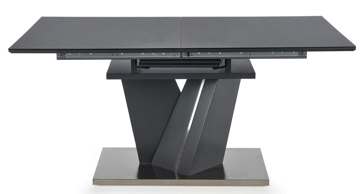 Kitchen Table West Olney | size: Length: 90cm, Width: 200cm, Height: 77cm | color: Gray | image: 3 | variant: 1007191