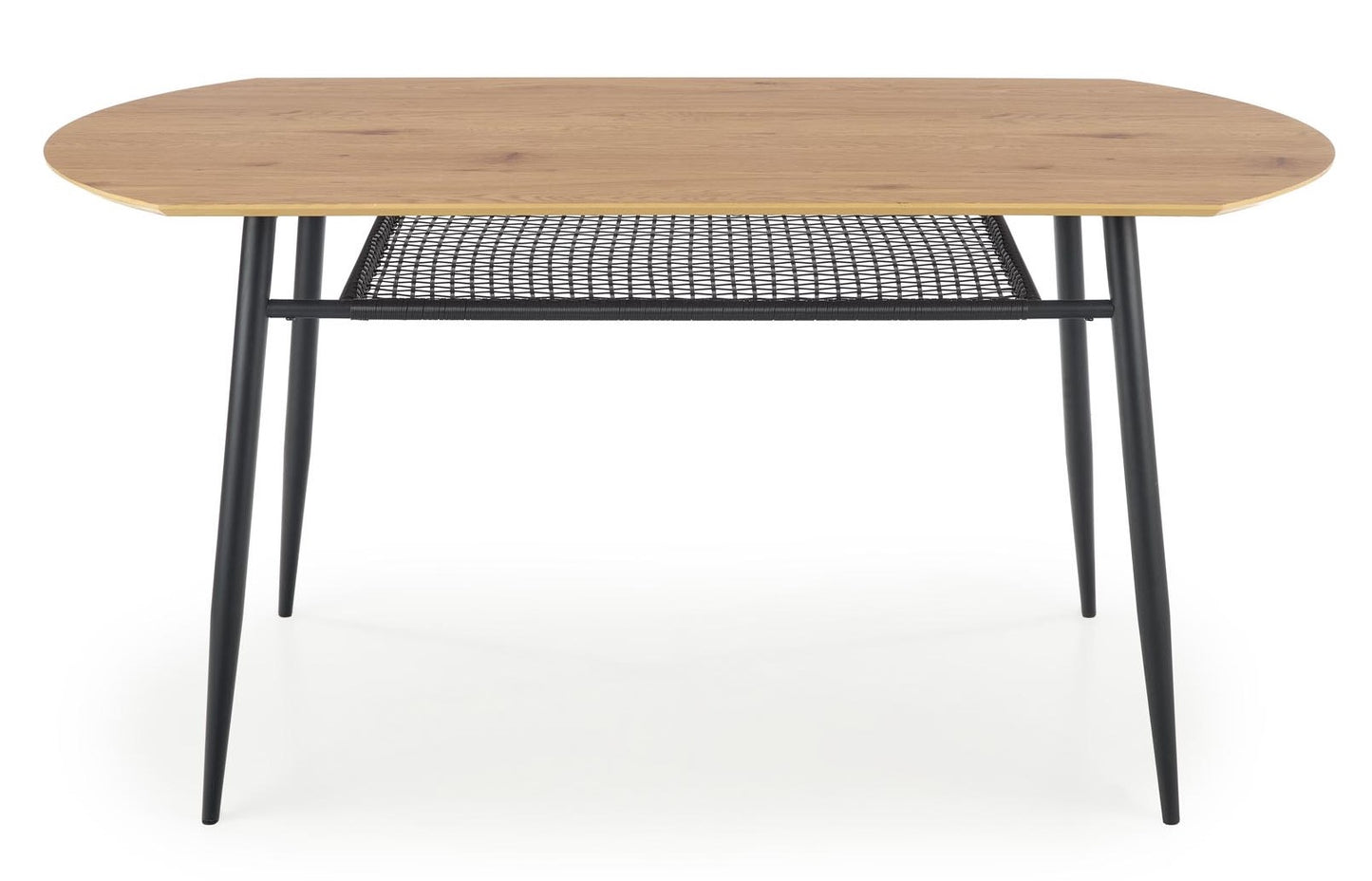 Kitchen Table West Scarborough | size: Length: 90cm, Width: 160cm, Height: 77cm | color: Black/Oak | image: 8 | variant: 1007115