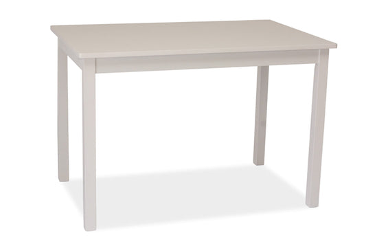 Kitchen Table West Trieste | size: Length: 70cm, Width: 110cm, Height: 74cm | color: White | image: 1 | variant: 1007771