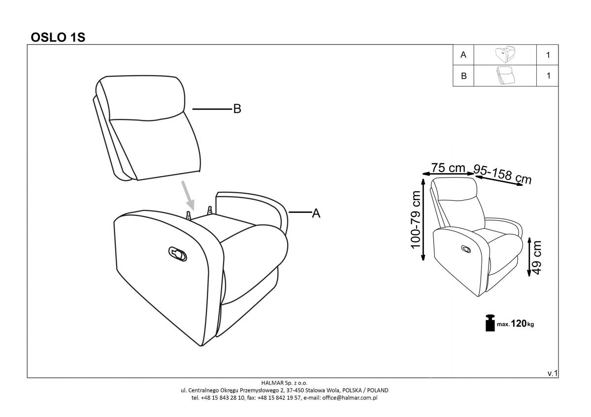 Lounge Chair Benevento | size: Width: 75cm, Height: 100cm, Depth: 95cm | color: Beige | image: 9 | variant: 1003068