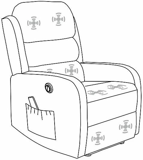 Lounge Chair Blackpool | size: Width: 64cm, Height: 102cm, Depth: 88cm | color: Gray | image: 6 | variant: 1004115