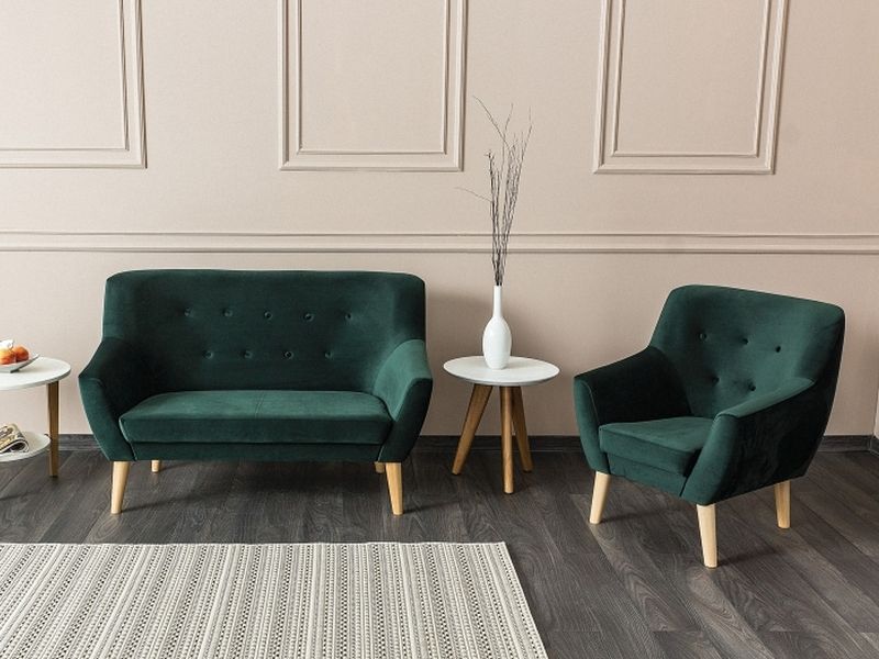 Lounge Chair Bournemouth | size: Width: 76cm, Height: 90cm, Depth: 75cm | color: Green | image: 3 | variant: 1004106