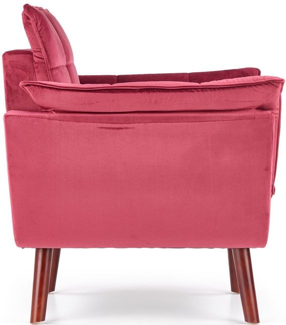 Lounge Chair Brindisi | size: Width: 80cm, Height: 84cm, Depth: 73cm | color: Red | image: 2 | variant: 1002819