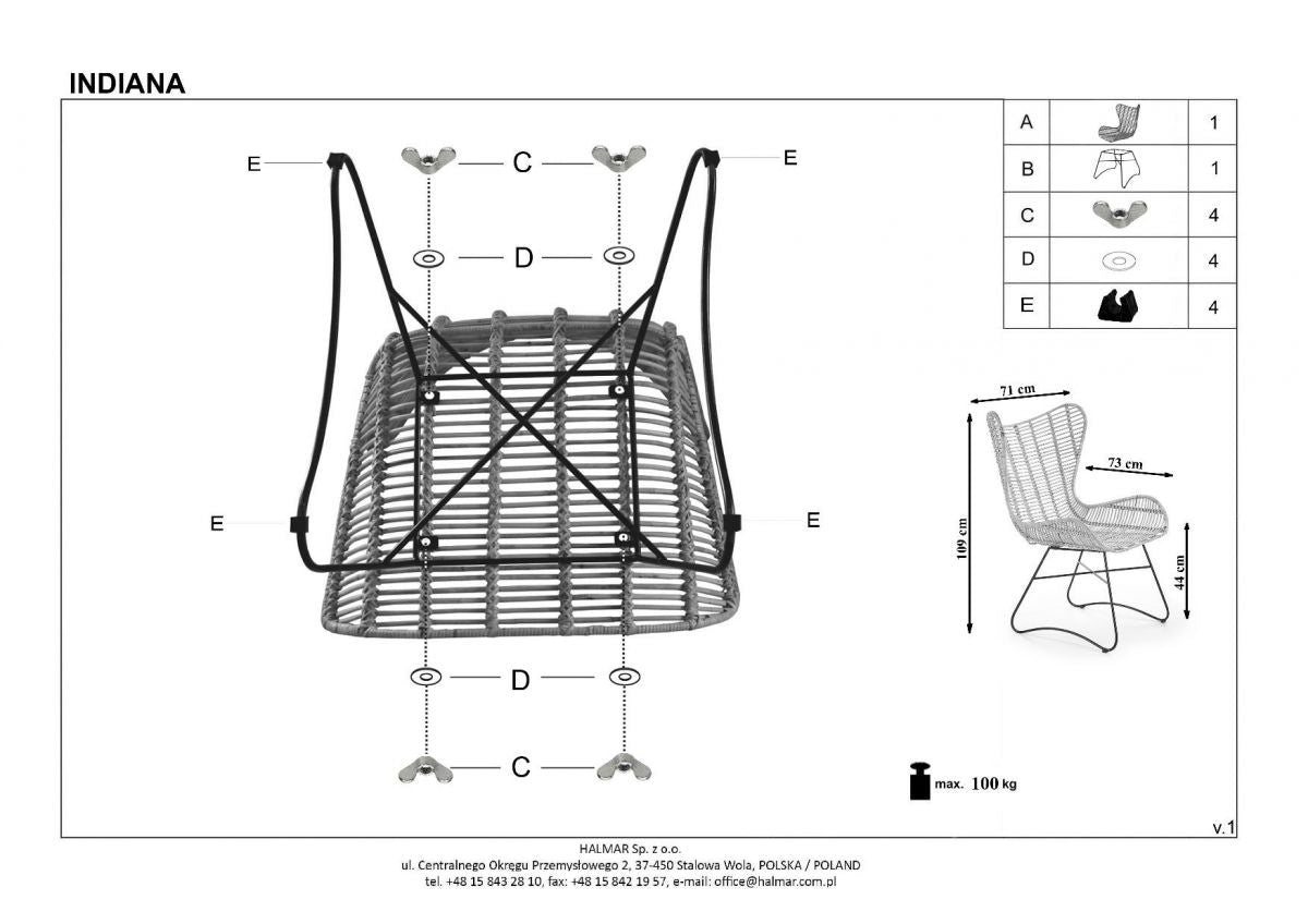 Lounge Chair East Yamoussoukro | size: Width: 69cm, Height: 103cm, Depth: 70cm | color: Beige | image: 9 | variant: 1006919