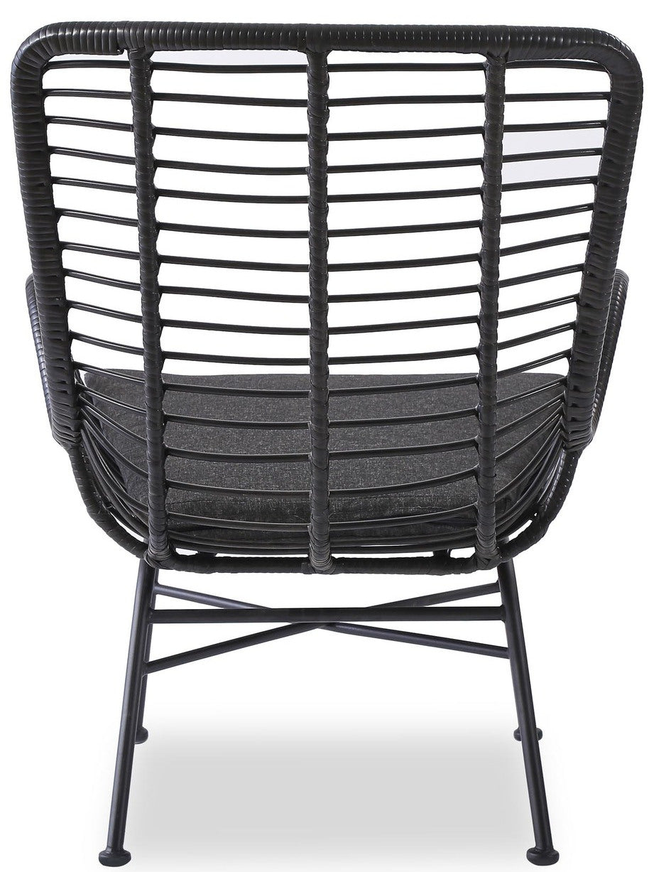 Lounge Chair Ikaro 2 | size: Width: 71cm, Height: 94cm, Depth: 70cm | color: Black | image: 5 | variant: 1016822