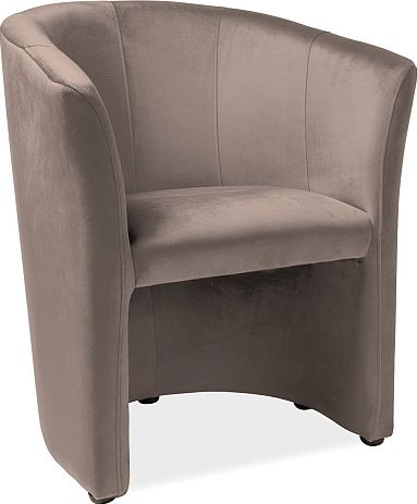 Lounge Chair Kingston upon Hull | size: Width: 60cm, Height: 76cm, Depth: 67cm | color: Beige | image: 1 | variant: 1004251