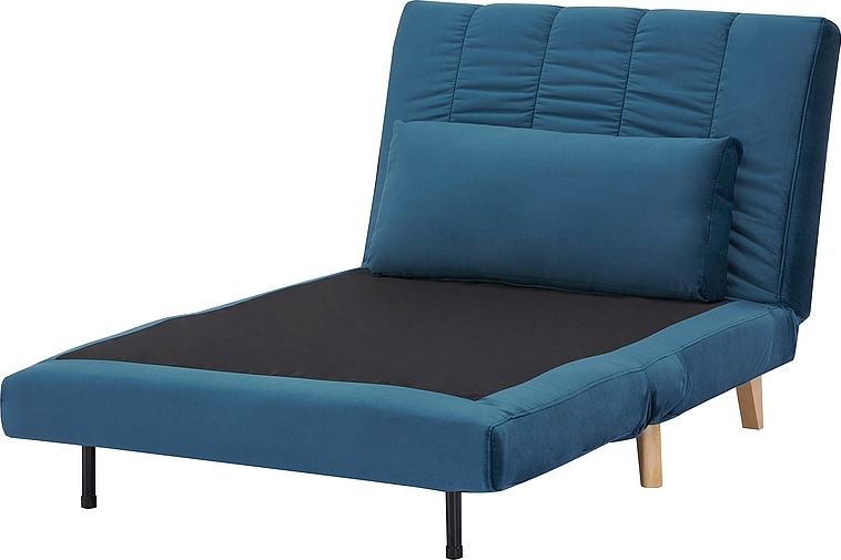 Lounge Chair Kirkcaldy | size: Width: 103cm, Height: 82cm, Depth: 94cm | color: Blue | image: 2 | variant: 1004273