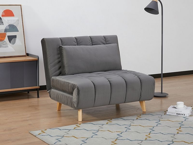 Lounge Chair Kirkcaldy | size: Width: 103cm, Height: 82cm, Depth: 94cm | color: Gray | image: 7 | variant: 1004274