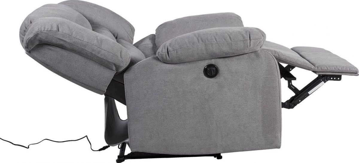 Lounge Chair Lewes | size: Width: 99cm, Height: 102cm, Depth: 95cm | color: Gray | image: 2 | variant: 1000951