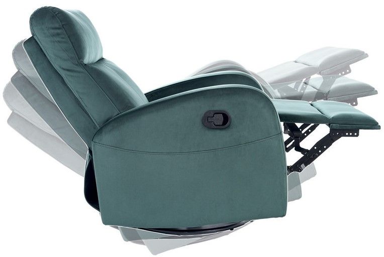Lounge Chair Middlesbrough | size: Width: 72cm, Height: 101cm, Depth: 80cm | color: Green | image: 3 | variant: 1004111