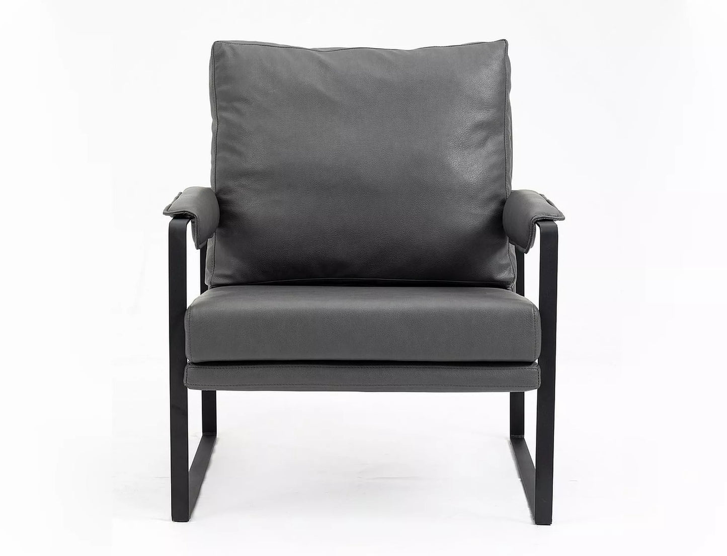 Lounge Chair Plymouth | size: Width: 70cm, Height: 80cm, Depth: 78cm | color: Gray | image: 1 | variant: 1004044