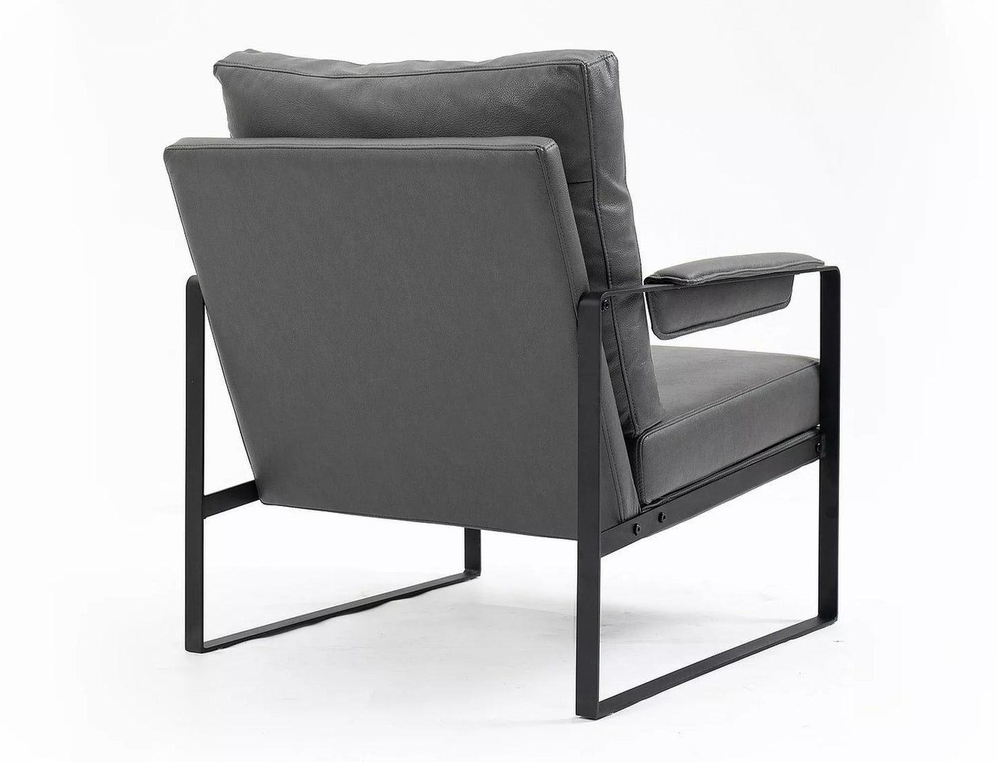Lounge Chair Plymouth | size: Width: 70cm, Height: 80cm, Depth: 78cm | color: Gray | image: 3 | variant: 1004044