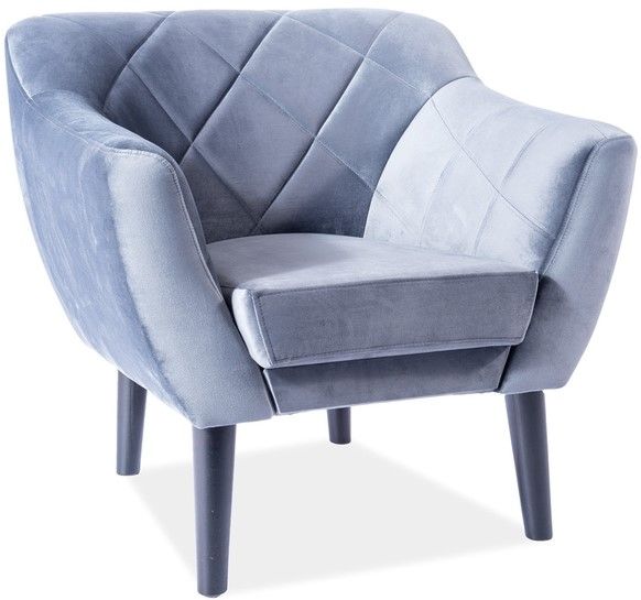 Lounge Chair Southampton | size: Width: 78cm, Height: 76cm, Depth: 75cm | color: Gray | image: 1 | variant: 1004063