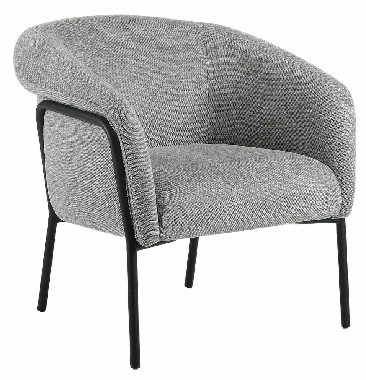 Lounge Chair Sunderland | size: Width: 69cm, Height: 71cm, Depth: 68cm | color: Gray | image: 0 | variant: 1004038