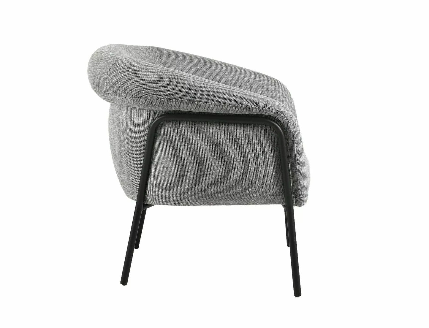 Lounge Chair Sunderland | size: Width: 69cm, Height: 71cm, Depth: 68cm | color: Gray | image: 3 | variant: 1004038