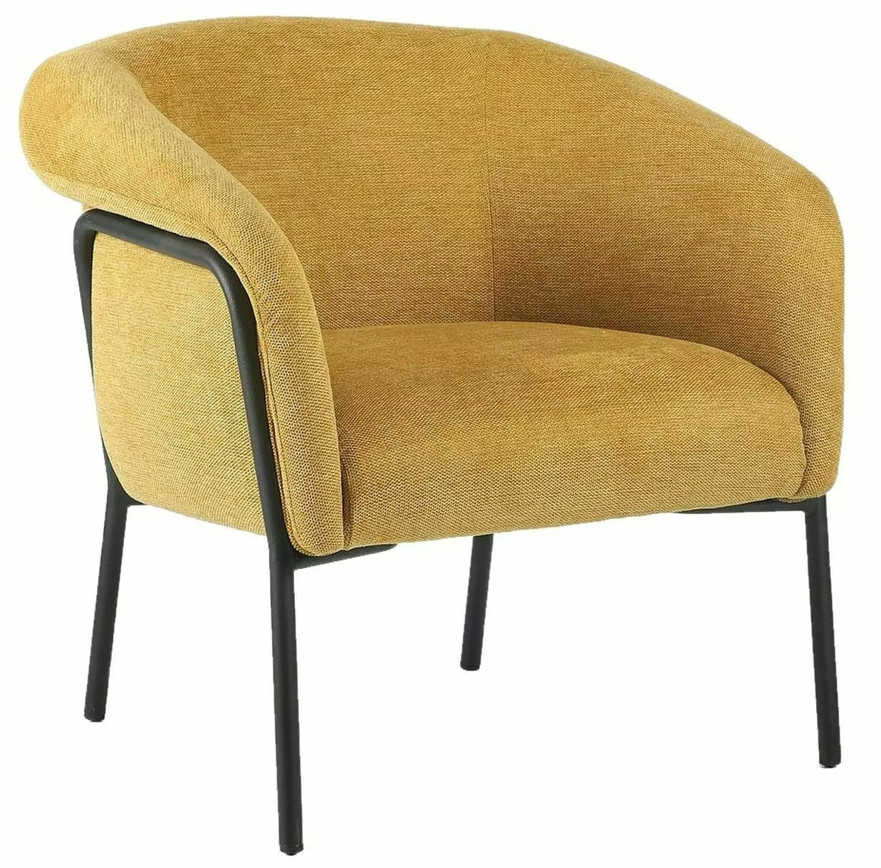 Lounge Chair Sunderland | size: Width: 69cm, Height: 71cm, Depth: 68cm | color: Yellow | image: 0 | variant: 1004037