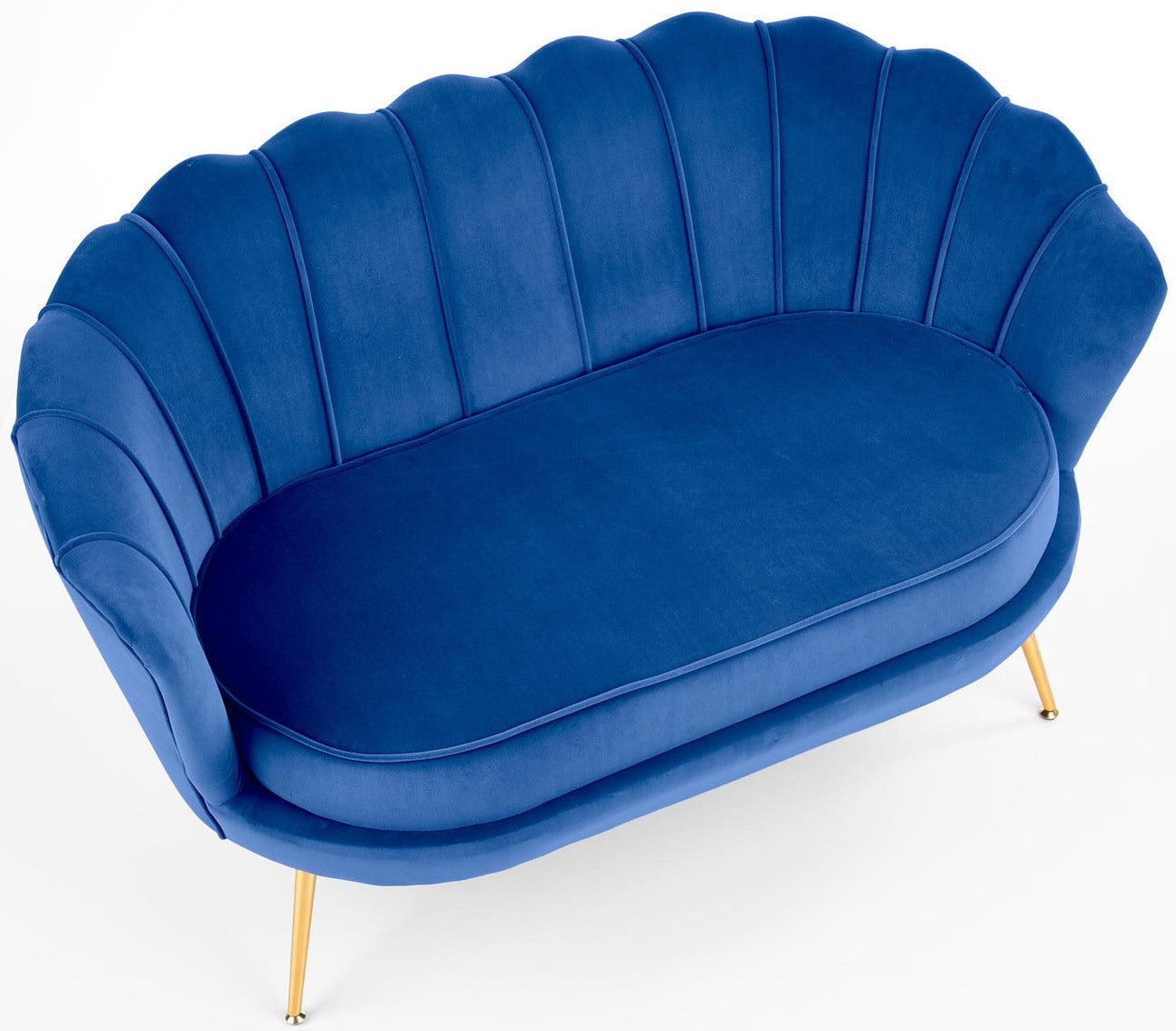 Lounge Chair West Fredrikstad | size: Width: 131cm, Height: 77cm, Depth: 77cm | color: Blue | image: 5 | variant: 1007472