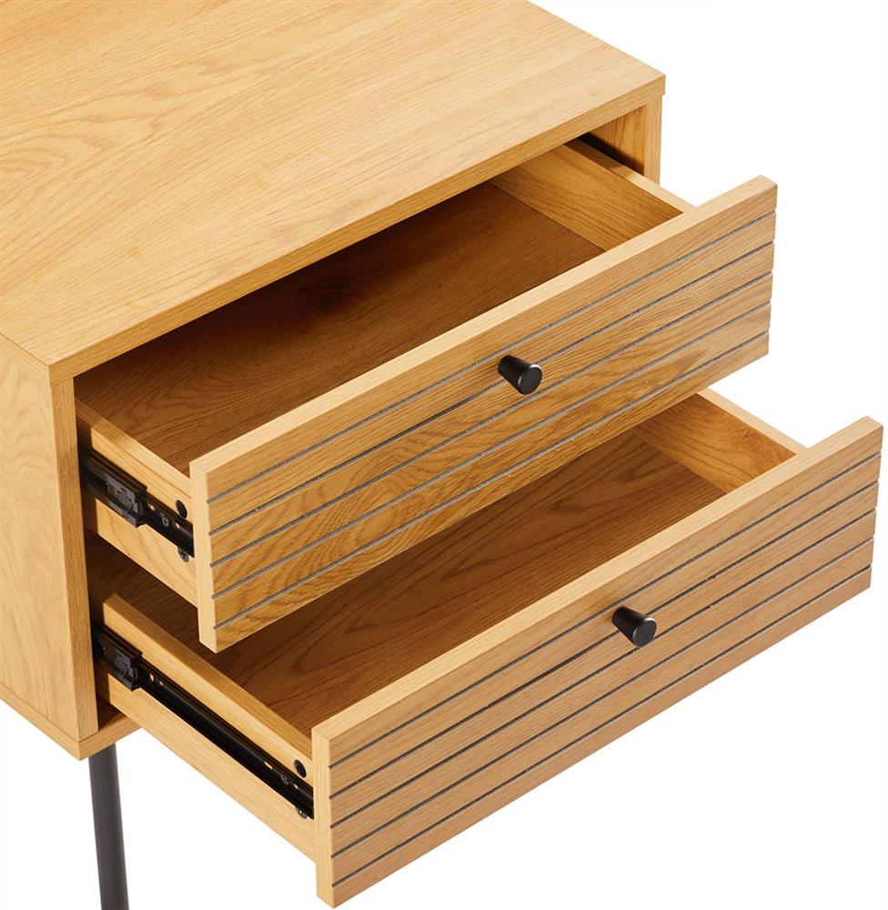 Nightstand East Le Havre | size: Width: 50cm, Height: 50cm, Depth: 40cm | color: Oak | image: 5 | variant: 1006365