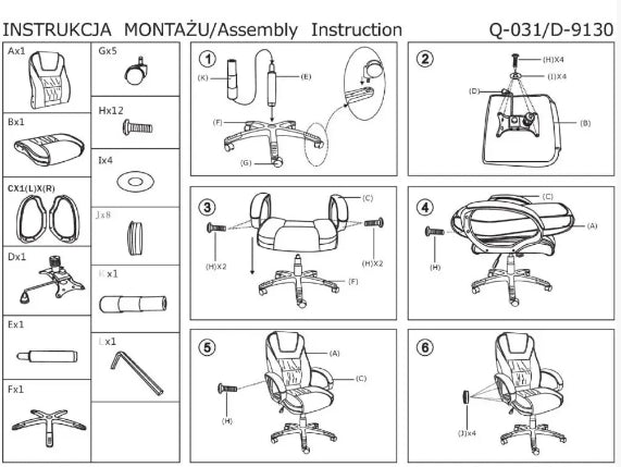 Office Chair Barnsley | size: Width: 64cm, Height: 112-150cm, Depth: 48cm | color: Gray | image: 2 | variant: 1004164