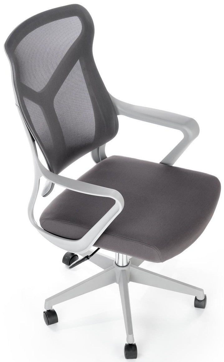 Office Chair Cassino | size: Width: 61cm, Height: 114cm, Depth: 67cm | color: Gray | image: 6 | variant: 1002950