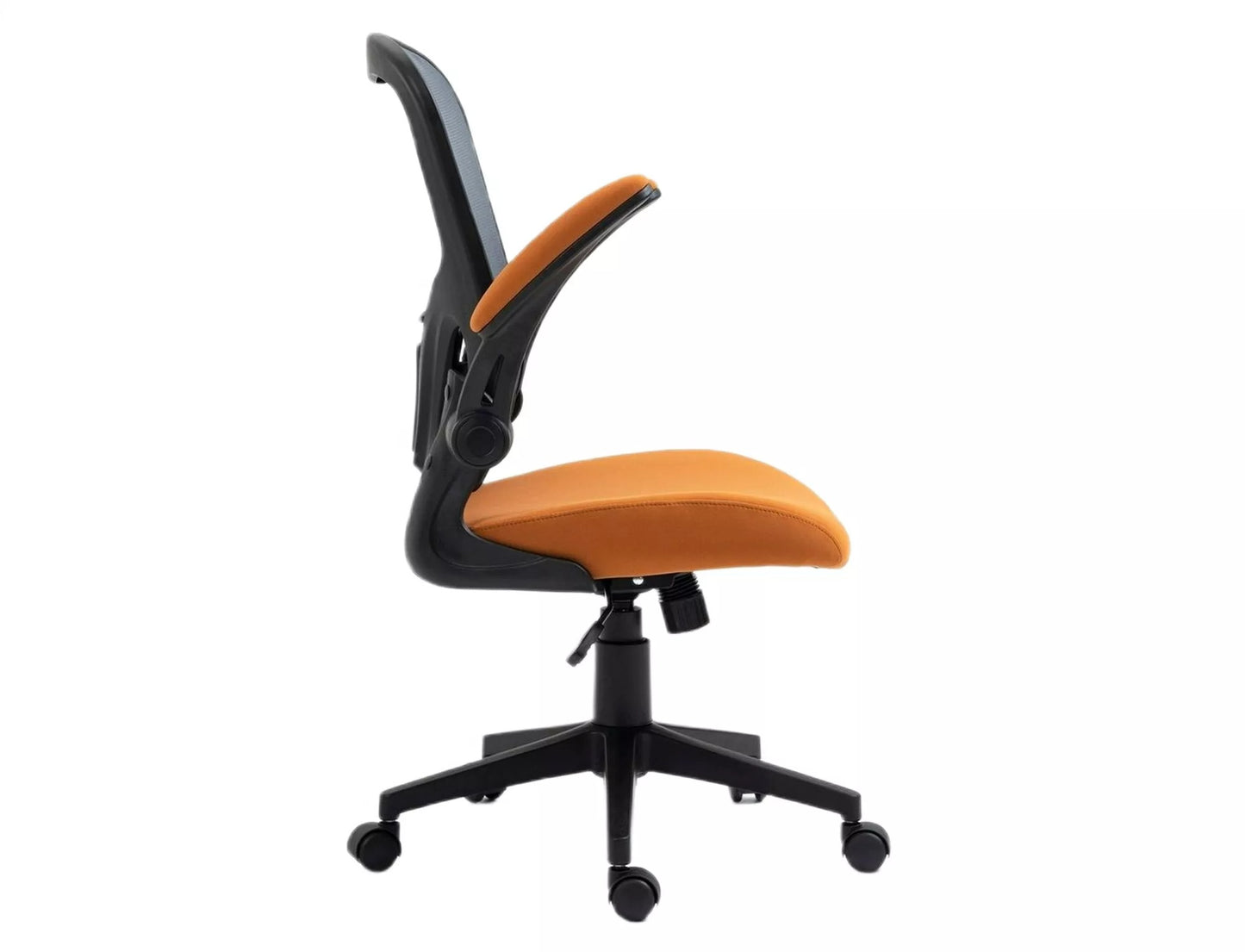 Office Chair Doncaster | size: Width: 65cm, Height: 110cm, Depth: 47cm | color: Orange/Grey | image: 2 | variant: 1004214