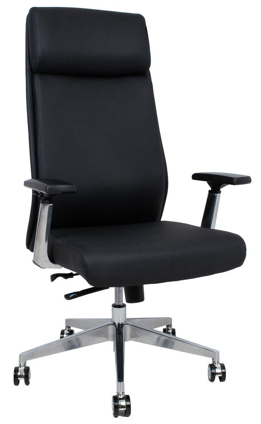 Office Chair East Bastia | size: Width: 69cm, Height: 126cm, Depth: 67cm | color: Black | image: 0 | variant: 1006472
