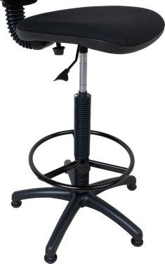 Office Chair East Brackley | size: Width: 46cm, Height: 109-132.5cm, Depth: 46.5cm | color: Black | image: 6 | variant: 1005933