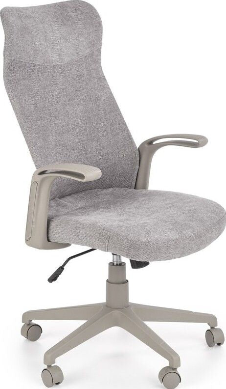 Office Chair East Catterick | size: Width: 62cm, Height: 110cm, Depth: 62cm | color: Gray | image: 1 | variant: 1007017