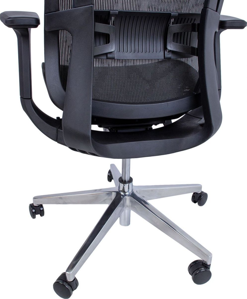 Office Chair East Hafnarfjorur | size: Width: 70cm, Height: 126cm, Depth: 70cm | color: Black | image: 10 | variant: 1005922