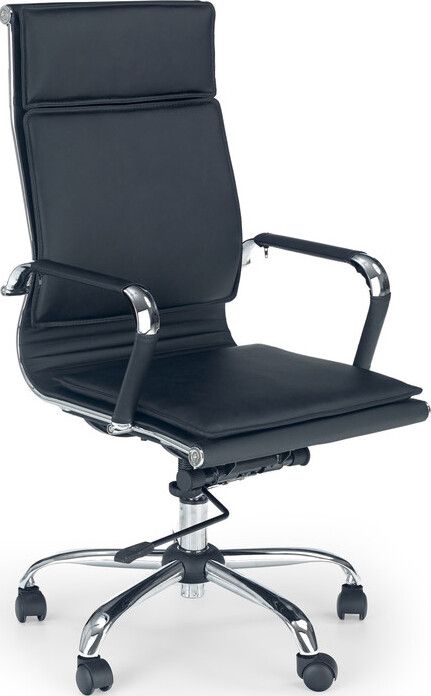 Office Chair East Kendal | size: Width: 55cm, Height: 108cm, Depth: 48cm | color: Black | image: 1 | variant: 1007030