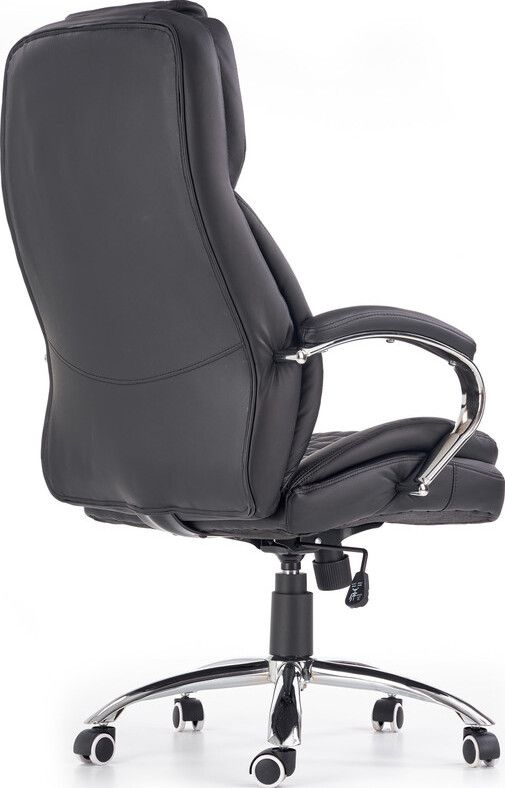 Office Chair East Redcar | size: Width: 76cm, Height: 124cm, Depth: 67cm | color: Black | image: 5 | variant: 1007040