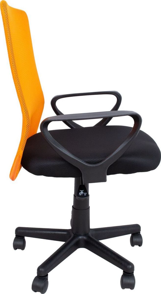 Office Chair Llandovery | size: Width: 59cm, Height: 98.5cm, Depth: 56cm | color: Yellow | image: 3 | variant: 1001127